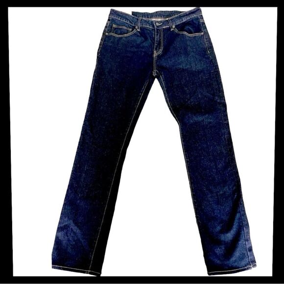 Ben Sherman Men’s High Rise Solid Straight Jeans Blue Denim Size 33 X 32 - Picture 5 of 7